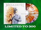 Megadeth Self Titled White Orange Blue Splatter Vinyl 2 LP xx/300 SOLD OUT NEW
