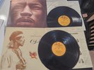 (2) vinyl lps Jimi Hendrix Crash Landing and War Heroes both EX+