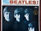 Beatles LP 1970 Meet the Beatles UNCONFIRMED Apple “Mfd. By” on Sliced Side, EX