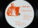 Sun Ra & his Arkestra - Nuclear War/Celestial Love LP - El Saturn OG Press VG+