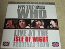 THE WHO - LIVE AT THE ISLE OF WIGHT FESTIVAL 1970 - 3 LP SET ON BLUE VINYL