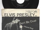 ROCKABILLY 45  w  PICTURE SLEEVE - ELVIS PRESLEY - HOUND DOG - HEAR - 1956 RCA