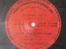 Rare World Broadcasting System Transcription Disc 33 1/3 RPM Program Units 16