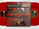 Heaven & Hell LIVE Wacken RED Vinyl 2 LP Black Sabbath Dio 2009 NEW RARE