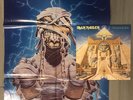 Iron Maiden 1984 Powerslave  SJ-12321 LP poster press