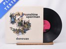 Donovan Sunshine Superman A-1 B-1 First Uk Press LP Album Vinyl Record - EX/EX