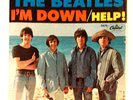 THE BEATLES 1965 HELP  / I'M DOWN CAPITOL 5476 45 RPM W/ PICTURE SLEEVE VG++ A1+
