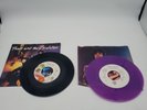 Purple Rain, Prince 45 Rpm 1984 Purple Vinyl WB & Let's Go Crazy INITIALS