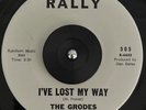 Rare Moody Garage Psych 45 THE GRODES I've Lost My Way EX LISTEN