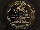 PREWAR HILLBILLY 78 • The Carter Family • Victor 40229 • When The Roses E/E-