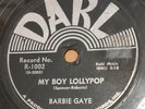 Barbie  Gaye  R&R Ska  78  My Boy Lollipop / Say You Understand  STRONG VG  Darl
