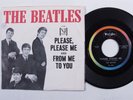 Rock 45 BEATLES Please, Please Me VEE-JAY picture sleeve m