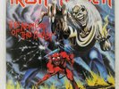 IRON MAIDEN NUMBER OF THE BEAST HARVEST ST12202 US REISSUE VINYL LP