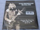 ALLMAN BROTHERS BAND The Final Note 2xLP Sealed RSD 2021 Numbered LE Swirl Vinyl