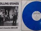 ROLLING STONES - Pollwinner's Concerts 1964-65 - 60s Live blue marble vinyl LP