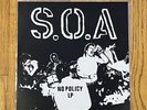 S.O.A. No Policy LP Born To Kill 2023 Minor Threat Government Issue Bad Brains