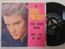 Elvis Presley 45 Hard Headed Woman Japan Victor single SS-1097 1964 pressing