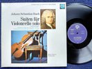 **Intercord INT 120.959 Stereo** Bach The 6 Cello Suites Reine Flachot 2 X MINT