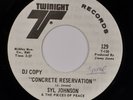 SYL JOHNSON: Concrete Reservation US Twinight 129 Soul Funk Promo 45 NM HEAR
