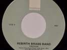 REBIRTH BRASS BAND: Freedom US Rounder Scarce New Orleans Funk 45 NM HEAR