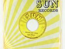 Elvis Presley 45 - Milkcow Blues Boogie - Sun 215 - original w/ 3 push marks