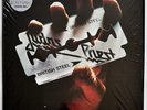 JUDAS PRIEST - British Steel LP Black & White Splatter Clear Vinyl EX