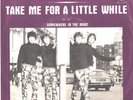 THE KOOBAS-PICTURE SLEEVE + 45-(TAKE ME FOR A LITTLE WHILE)--PS--PIC--SLV