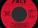 THE FABULOUS FUGITIVES What The World Needs 45 J'Ace Rare 1975 Memphis Funk Soul