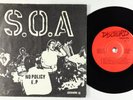 Punk Hardcore EP - S.O.A (State Of Alert) - No Policy E.P - Dischord 2nd press