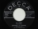 R&B 45 - Screamin' Jay Hawkins - All Night/Not Made Of Clay - Decca Canada VG+