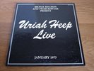 Uriah Heep Live Promo LP 1973 Excellent Condition Vinyl Rock
