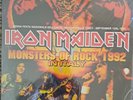 Iron Maiden Monsters Of Rock 1992  Italy Dbl Vinyl Lp