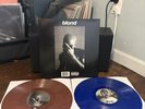 Frank Ocean Blonde Colored Vinyl Double LP Record Album Brown Blue