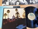 Eagles Hotel California 1976 LP 1st US Pressing Complete W/Original Poster  VG+