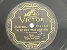 HARRY MAC MCCLINTOCK The Bum Song No.2/Big Rock Candy Mountains VICTOR 21704 E