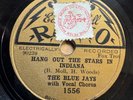 78Rpm Hot Dance, The Blue Jays w Al Bowlly 'Hang Out The Stars in Indiana' Gold