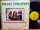Israel Vibration Unconquered People LP Original 1980 Tuff Gong VG