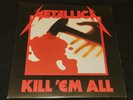 METALLICA KILL EM ALL 2008 REMASTER 2 X 45 RPM 180 GRAM LP GATEFOLD NM
