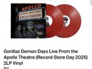 Gorillaz - Demon Days Live From The Apollo Theater (RSD 2025 Red Vinyl)