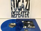 FUGAZI repeater Lp BLUE COLORED Vinyl Record with lyrics insert