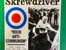 SCREWDRIVER ROCK ANTI-COMMUNISM analog vinyl