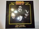 KISS ”ON TOUR 1996” REUNION TOUR DOUBLE YELLOW LP/VINYL W/POSTER SEALED.