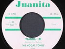VOCAL TONES: wanna lee / walkin' with my baby JUANITA 7