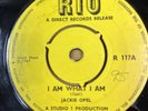 Jackie Opel/Jackie Mittoo-I Am What I Am/Devil's Bug-OG UK Rio 7