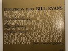 BILL EVANS- EVERYBODY DIGS... OG 1959 RIVERSIDE MONO RLP 12-291 DG SMALL LABELS