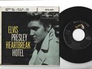 ROCKABILLY 45 -E.P. w/ PIC COVER- ELVIS PRESLEY - HEARTBREAK HOTEL-HEAR-1956 RCA