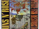 Guns N’ Roses Appetite For Destruction Lp Vinyl Brazil 1988 W/ Insert VG+/VG+
