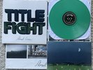 TITLE FIGHT * FLORAL GREEN * 1st PRESSING Record (2012) LP GREEN VINYL * uses