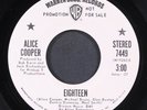 ALICE COOPER: eighteen / body WB 7