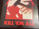 METALLICA -Kill ‘em All - Excellent  Condition With Insert-Coloured VINYL